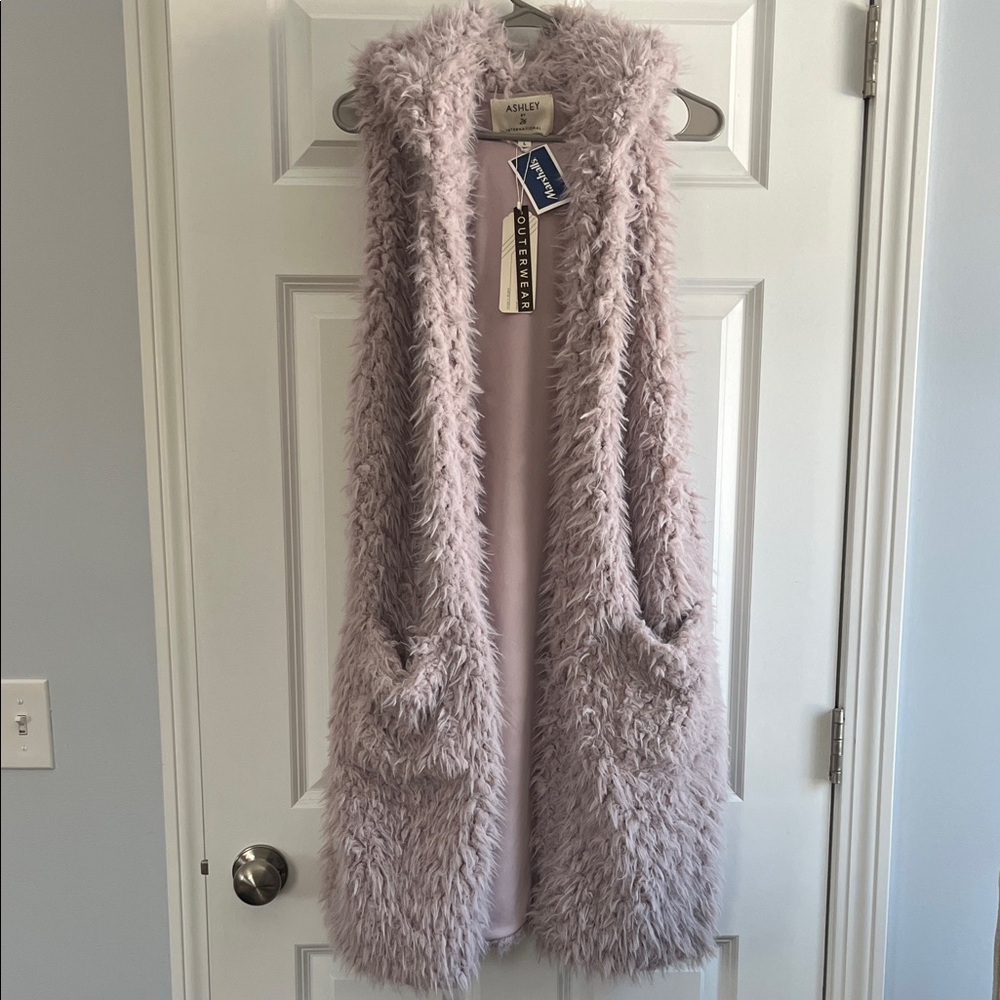 Ashley By 26 International Lavender Vest